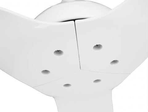 Ventilador de techo DC blanco con aspas de 132cm para 35m2