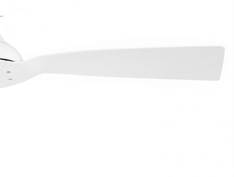 Ventilador de techo DC blanco con aspas de 132cm para 35m2