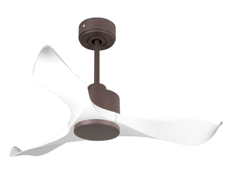 Ventilador de techo Reversible Termostato Wifi Motor DC Techos Inclinados Mando a Distancia Adaptador 2/3 Aspas Hypersilence Memoria 1