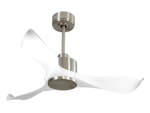 Ventilador de techo Reversible Termostato Wifi Motor DC Techos Inclinados Mando a Distancia Adaptador 2/3 Aspas Hypersilence Memoria 1