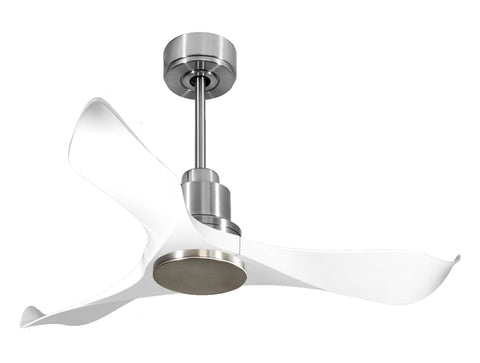 Ventilador de techo Reversible Termostato Wifi Motor DC Techos Inclinados Mando a Distancia Adaptador 2/3 Aspas Hypersilence Memoria 1