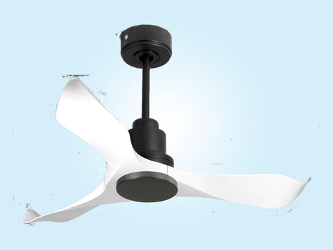 Ventilador de techo Reversible Termostato Wifi Motor DC Techos Inclinados Mando a Distancia Adaptador 2/3 Aspas Hypersilence Memoria 3