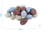 Piedras decorativas de varios colores