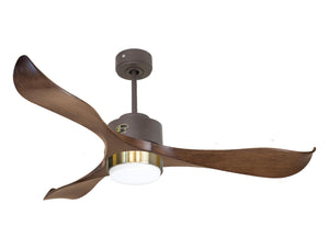 Ventilador de Techo Ultra silencioso de bajo consumo DC ZanzibarD132C02LED65427