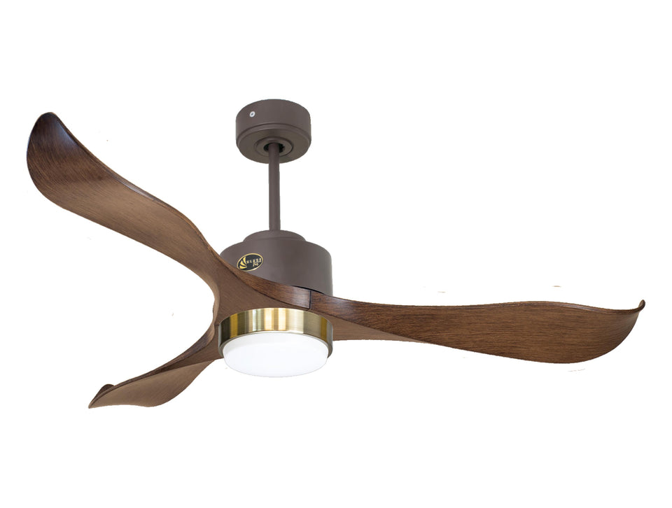 Ventilador de Techo Ultra silencioso de bajo consumo DC ZanzibarD132C02LED65427