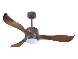 Ventilador de Techo Ultra silencioso de bajo consumo DC ZanzibarD132C02LED65428