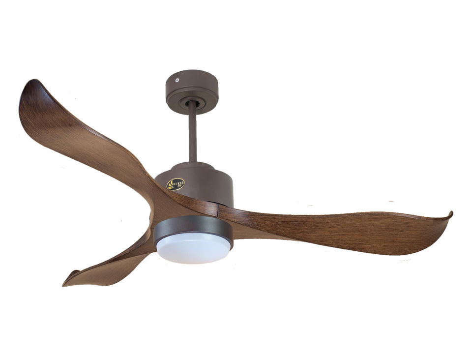 Ventilador de Techo Ultra silencioso de bajo consumo DC ZanzibarD132C02LED65428