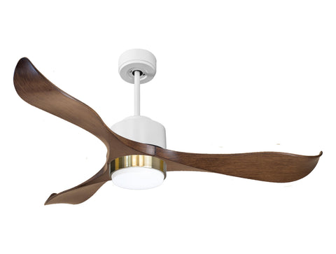 Ventilador de Techo Ultra silencioso de bajo consumo DC ZanzibarD132C02LED66133