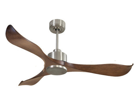 Ventilador de techo Reversible Termostato Wifi Motor DC Techos Inclinados Mando a Distancia Adaptador 2/3 Aspas Hypersilence Memoria 1