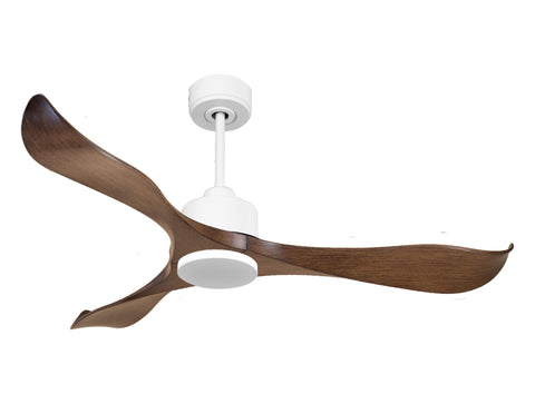Ventilador de techo Reversible Termostato Wifi Motor DC Techos Inclinados Mando a Distancia Adaptador 2/3 Aspas Hypersilence Memoria 1
