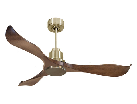 Ventilador de techo Reversible Termostato Wifi Motor DC Techos Inclinados Mando a Distancia Adaptador 2/3 Aspas Hypersilence Memoria 1