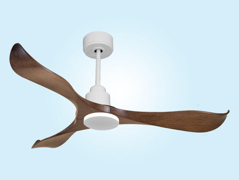 Ventilador de techo Reversible Termostato Wifi Motor DC Techos Inclinados Mando a Distancia Adaptador 2/3 Aspas Hypersilence Memoria 4