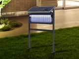 Matainsectos para exterior con panel solar y batería