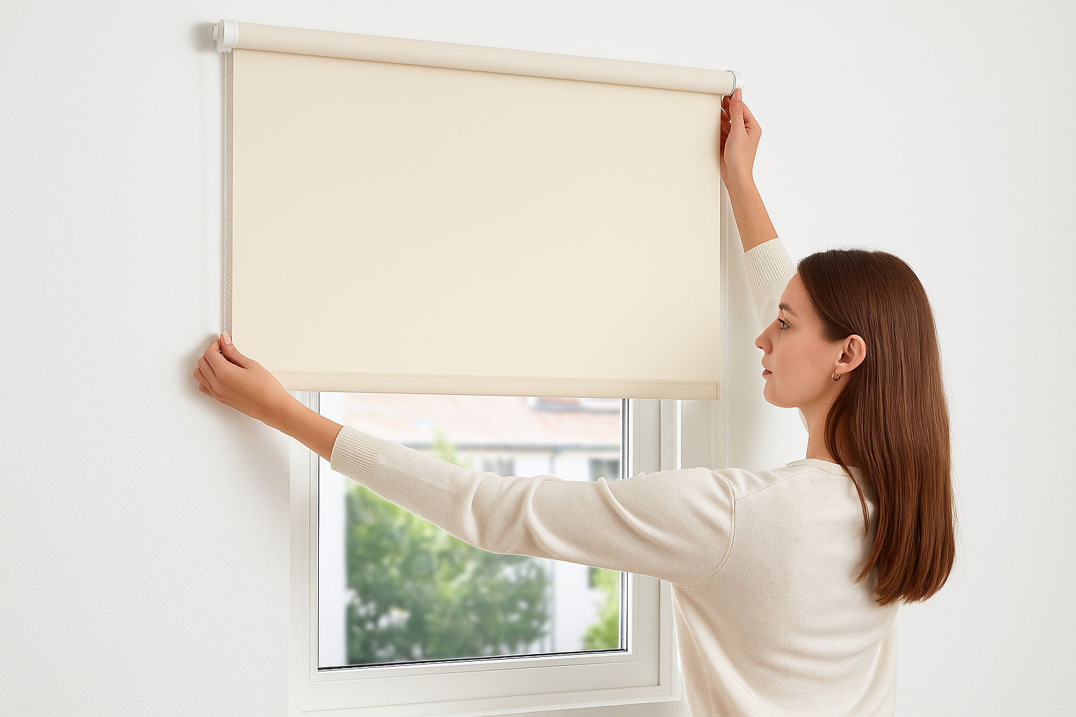 Fácil instalación de estores