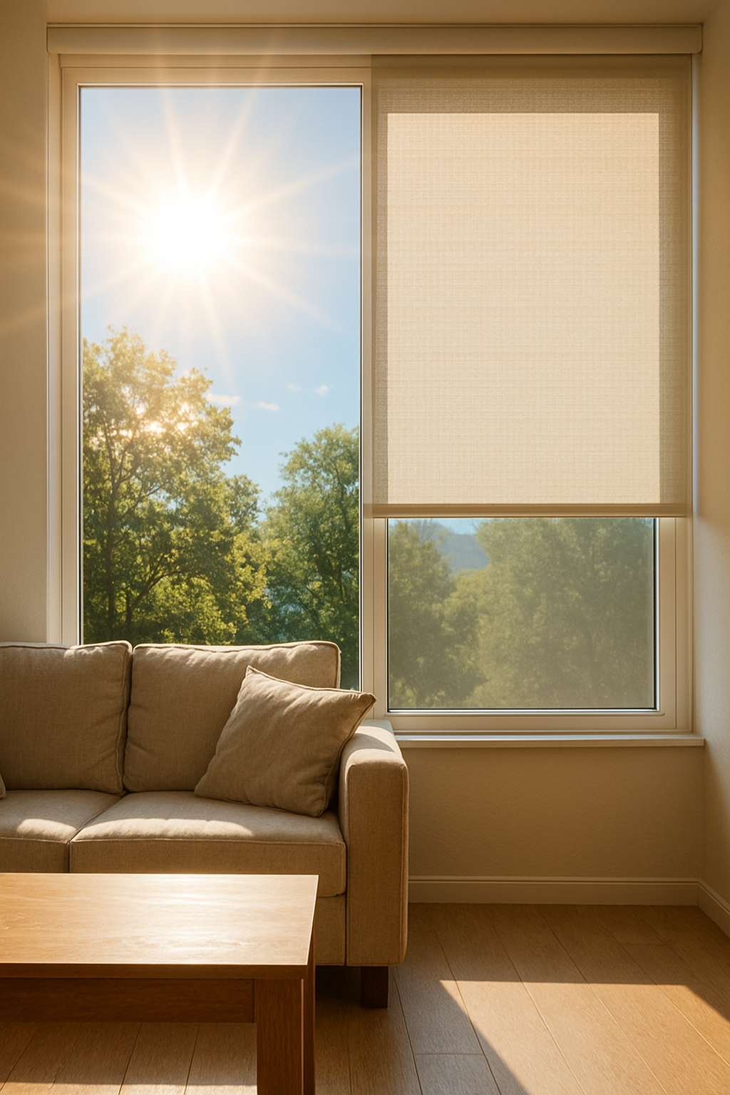 Control de luz perfecto con estores